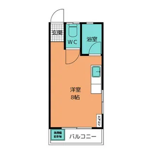 コーポサカキバラ【1階】の間取り