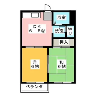 リバーサイドセブン【2階】の間取り
