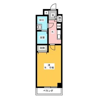 岩塚テラス【2階】の間取り