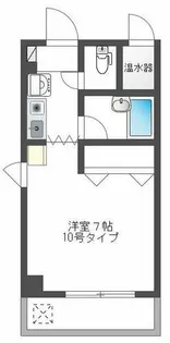 アルテハイム折尾【410号室】の間取り