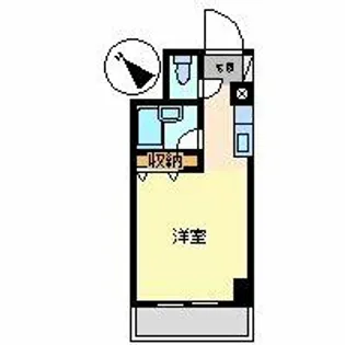 アルテハイム折尾【103号室】の間取り