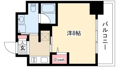 aLATO白壁【0306号室】の間取り