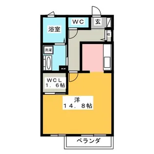 シャーメゾンN【2階】の間取り