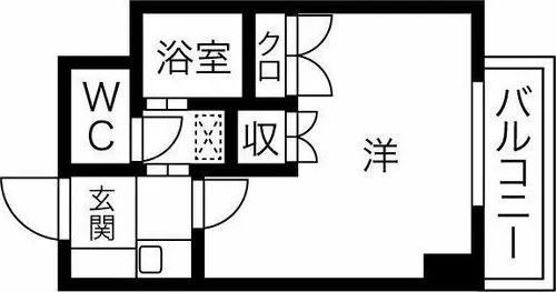 ハイム金山南【5階】の間取り