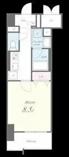 エスカルコート【8階】の間取り