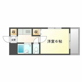 アビリティ塩屋【3階】の間取り