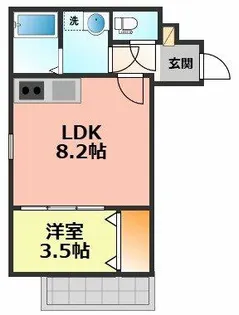 Cherim浄心East【3階】の間取り