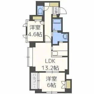SKグレース【701号室】の間取り