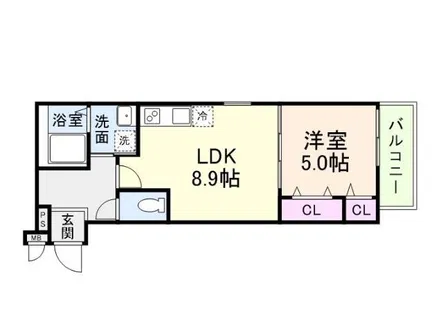 フジパレス神崎川駅東【1階】の間取り