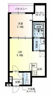 フジパレス出屋敷南II番館【1階】の間取り