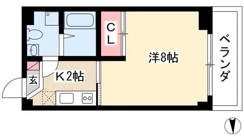 リアライズ高畑【4階】の間取り