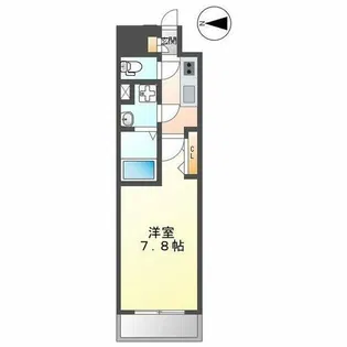 エスリード金山リュクス【5階】の間取り