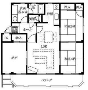 メゾンオグラ【201号室】の間取り