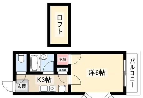 タウンプレースZ【1階】の間取り