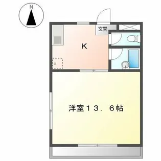 MYLIFE二本木【3階】の間取り