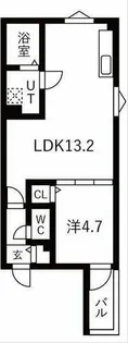 MS藤江【2階】の間取り