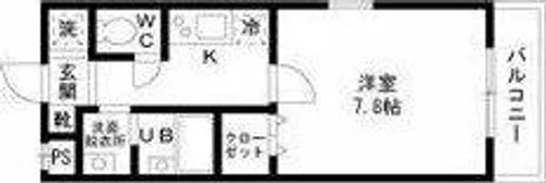 メゾンM&Y【2階】の間取り