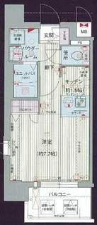 プレサンス名古屋STATIONアライブ【3階】の間取り