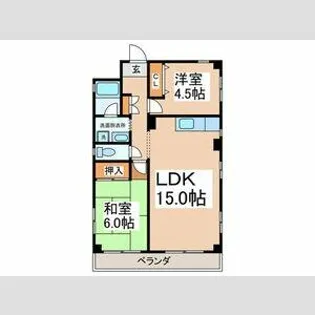 シックメゾン【3階】の間取り