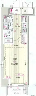 エステムプラザ名古屋・栄プレミアム【4階】の間取り