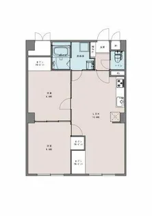 霧ヶ丘コーポラス【3階】の間取り