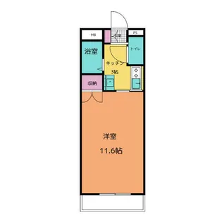 グラニット鳴海【2階】の間取り