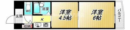 パールナイン【4階】の間取り