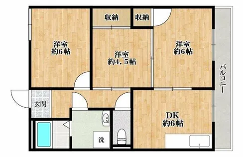 サンヒルズハイム【3階】の間取り