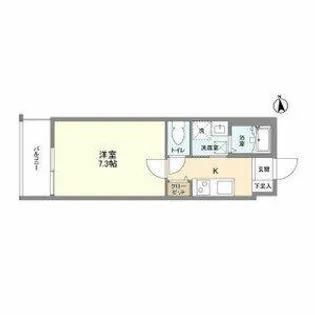 エスクード凪【3階】の間取り