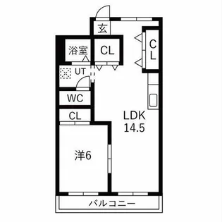 コトブキ第一ビル【3階】の間取り