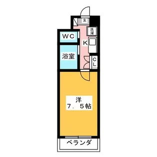 エスポワール八事【1階】の間取り