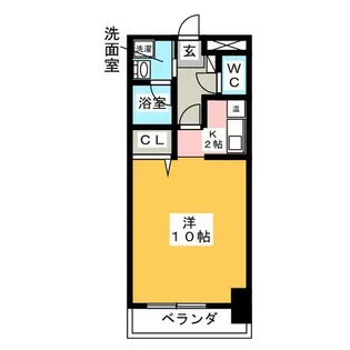 アネックス田幡【3階】の間取り