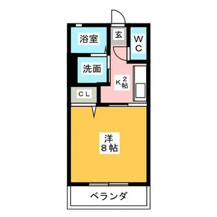 favorite【1階】の間取り