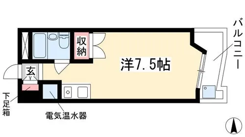 アーバンアメニティー【4階】の間取り