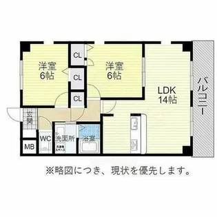 マノワール八事【6階】の間取り