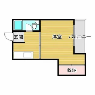 玉木マンション双葉町【2階】の間取り