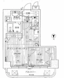 ランドマークシティ梅田東【3階】の間取り