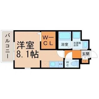 パルティール吹上アネックス【7階】の間取り