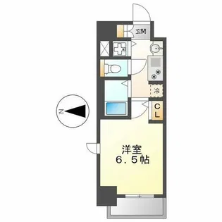 プレサンス金山グリーンパークス【9階】の間取り