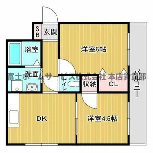グラン・アム【5階】の間取り
