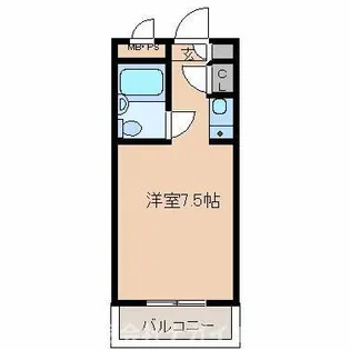 ロイヤルルベール【501号室】の間取り