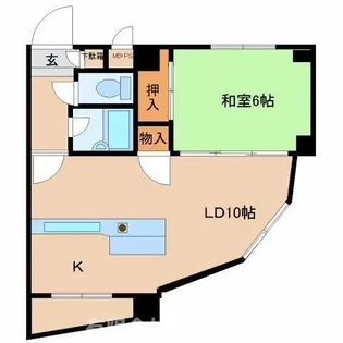 ロイヤルルベール【507号室】の間取り