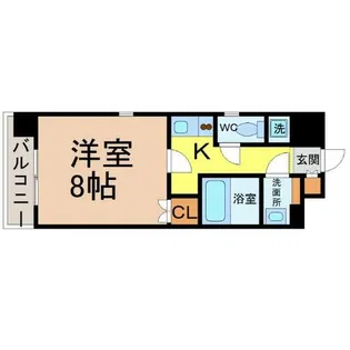 リエス東別院【2階】の間取り