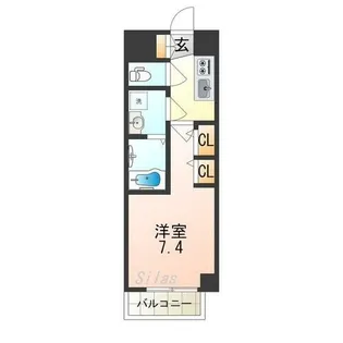 S-RESIDENCE高井田Central【2階】の間取り
