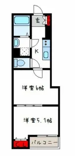 Lino久宝寺【3階】の間取り