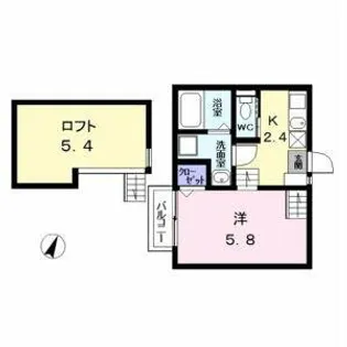 Creo中村公園【2階】の間取り