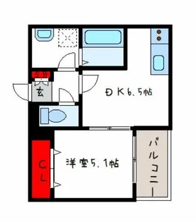 Lino久宝寺【3階】の間取り