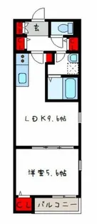 HandP平野【1階】の間取り