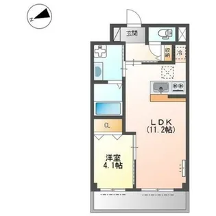 Earth Well【2階】の間取り