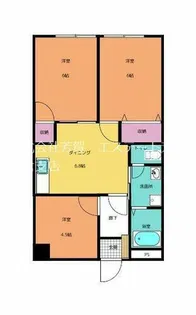 REXYZ城野【5階】の間取り